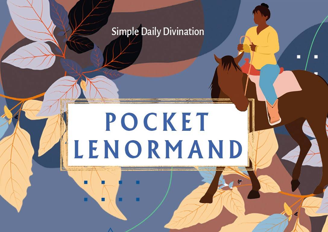 Pocket Lenormand: Simple Daily Divination (40 Full-Color Cards)