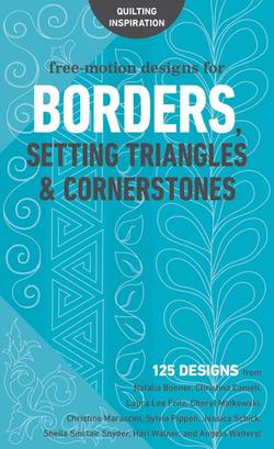 Free-Motion Designs for Borders, Setting Triangles  Cornerstones