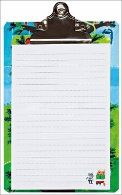 Tree Village Mini Clipboard