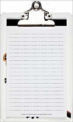 Jean-Michel Basquiat Dino (Pez Dispenser) Mini Clipboard