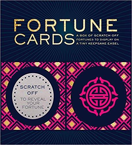 Fortune Cards: A Box of Scratch-Off Fortunes to Display on a Tiny Keepsake Easel