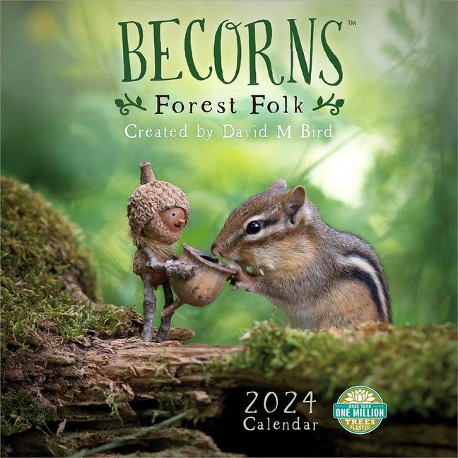 Becorns 2024 Calendar : Forest Folk