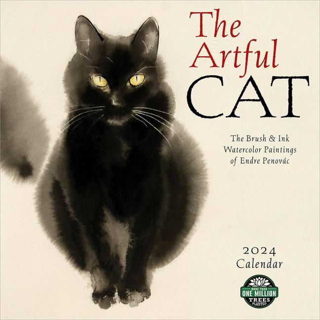 Artful Cat 2024 Calendar