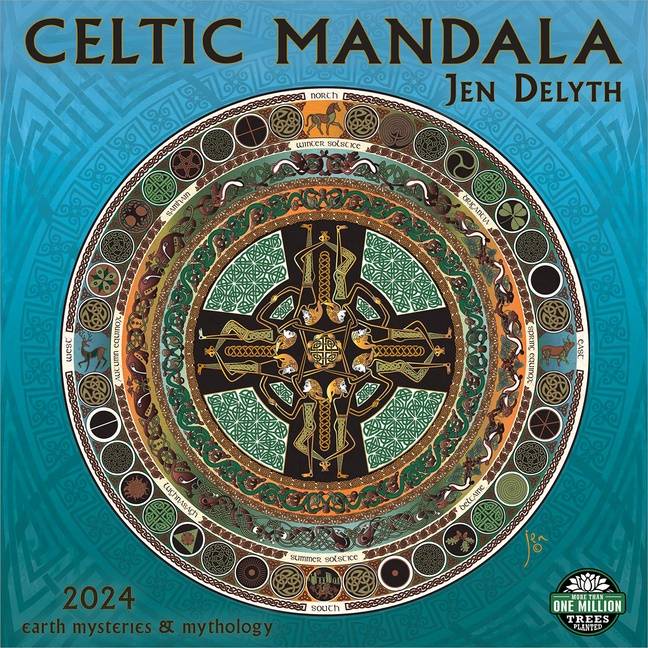 Celtic Mandala 2024 Calendar : Earth Mysteries & Mythology