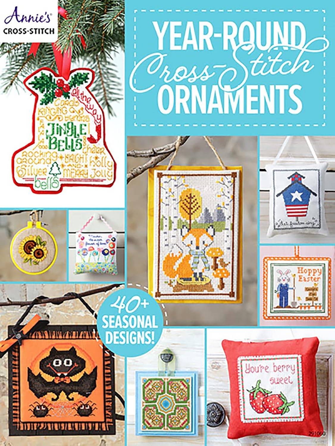 Year-Round Cross-Stitch Ornaments