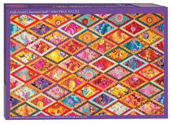 Kaffe Fassett's Diamond Quilt Jigsaw Puzzle : 1000 Pieces
