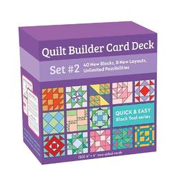 Quilt Builder Card Deck Set #2: 40 New Blocks, 8 New Layouts, Unlimited Possibilities