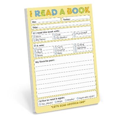 Knock Knock Kids I Read a Book Playtime Pads