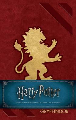 Harry potter gryffindor hardcover ruled journal - redesign