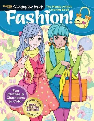 Manga Artist's Coloring Book: Fashion!