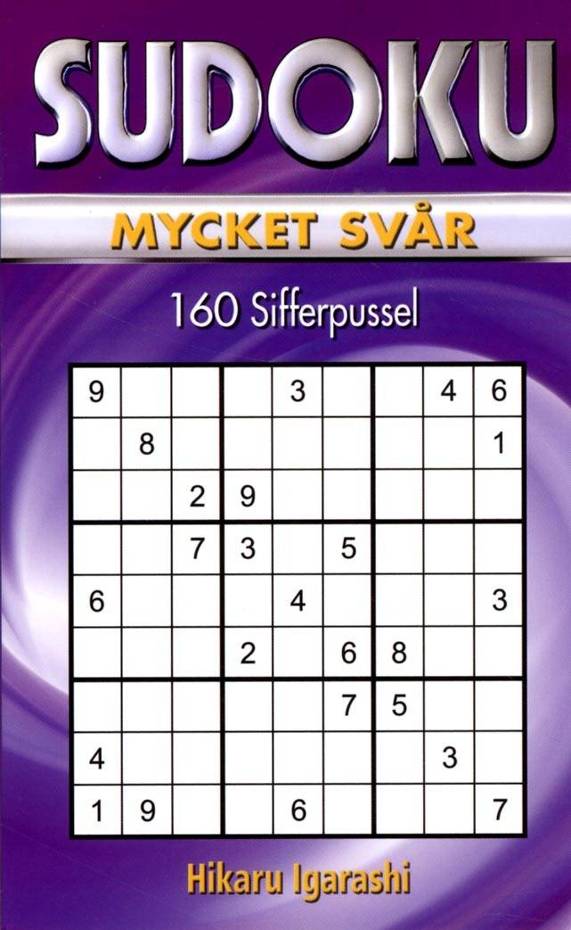 Sudoku Mycket svår Lila