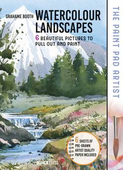 Paint pad artist: watercolour landscapes - 6 beautiful pictures to pull out
