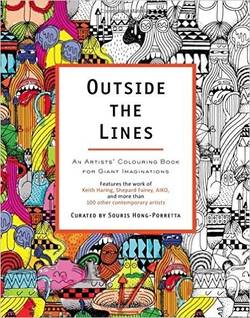 Outside the Lines - An Artists Colouring Book for Giant Imaginations
