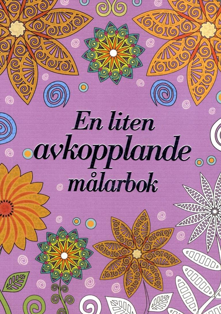 En liten avkopplande målarbok