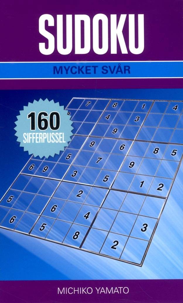 Sudoku Mycket svår Lila