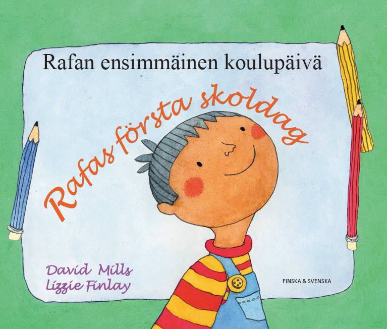 Rafas första skoldag (finska och svenska)