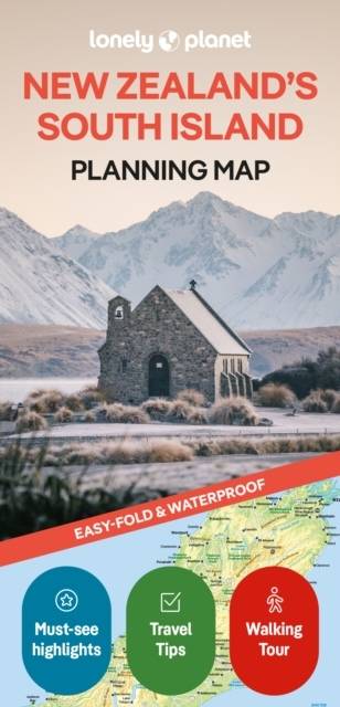 Lonely Planet New Zealand's South Island Planning Map