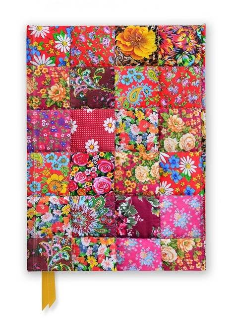 Floral Patchwork Quilt Journal