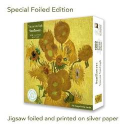 Special Edition Foiled Jigsaw Puzzle van Gogh: Sunflowers 1000-pieces