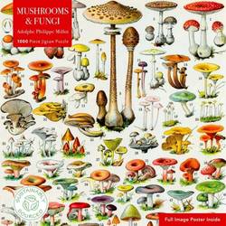 Sustainable Jigsaw Puzzle Mushrooms & Fungi 1000-pieces