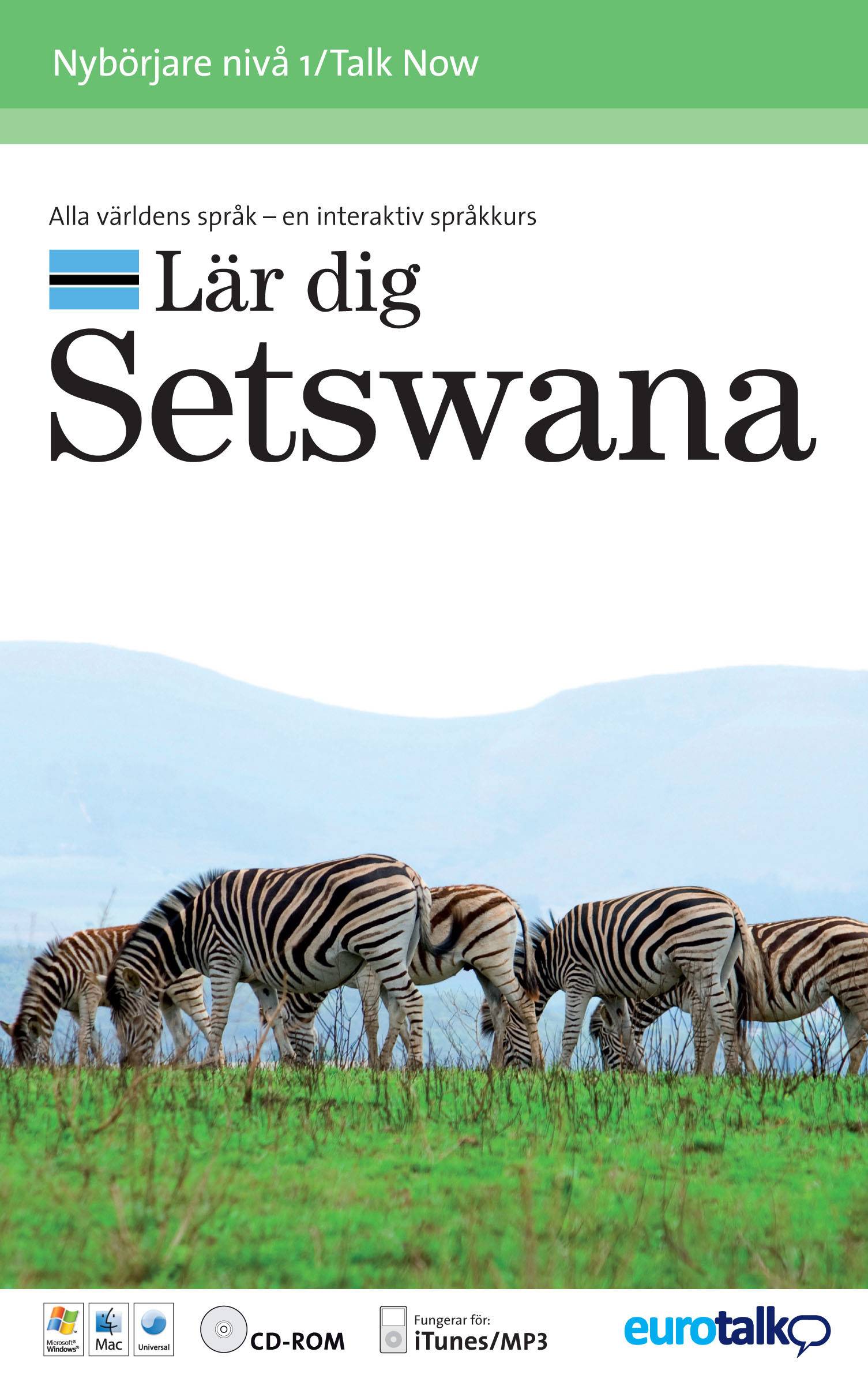 Talk now! Setswana