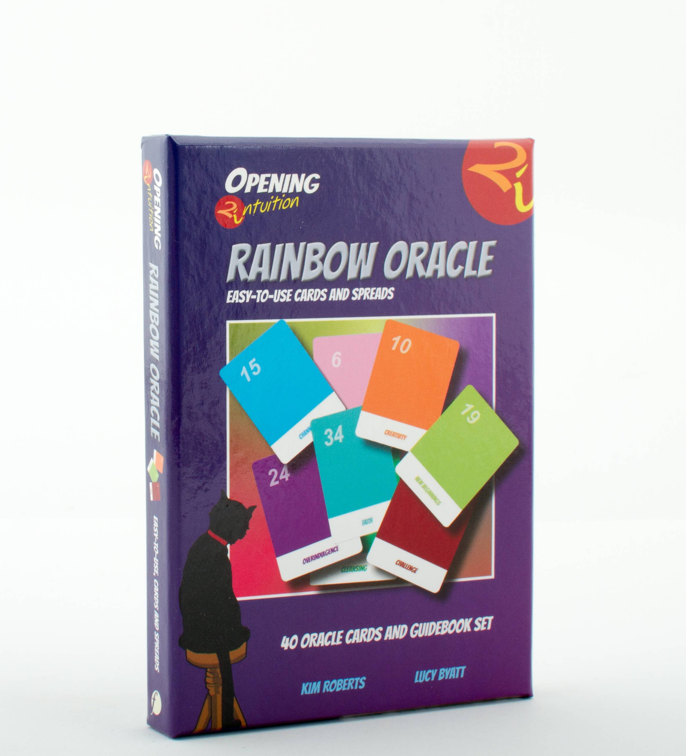 Opening2intuition Rainbow Oracle : 40 Oracle Cards and Guidebook Set