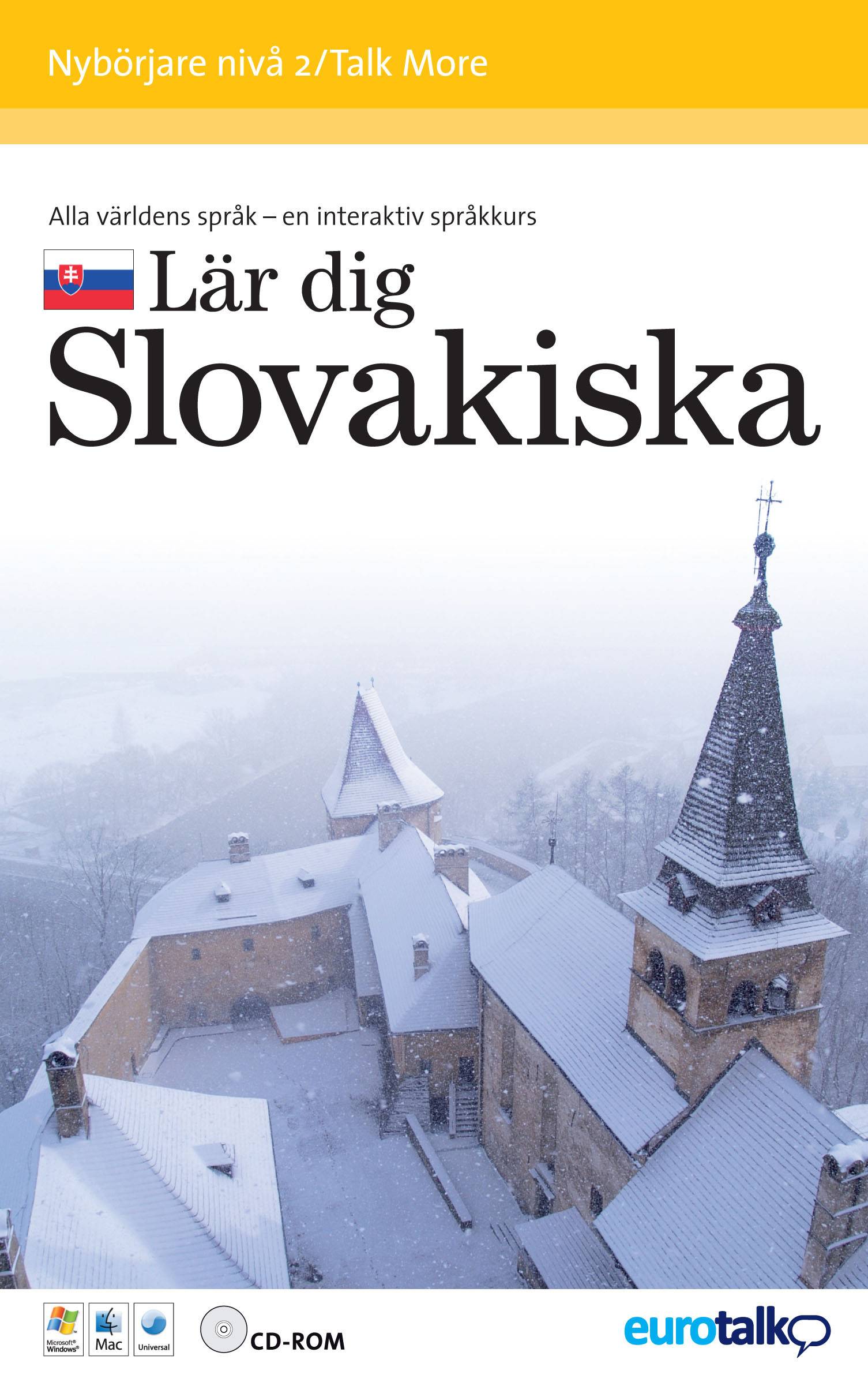 Talk more. Slovakiska