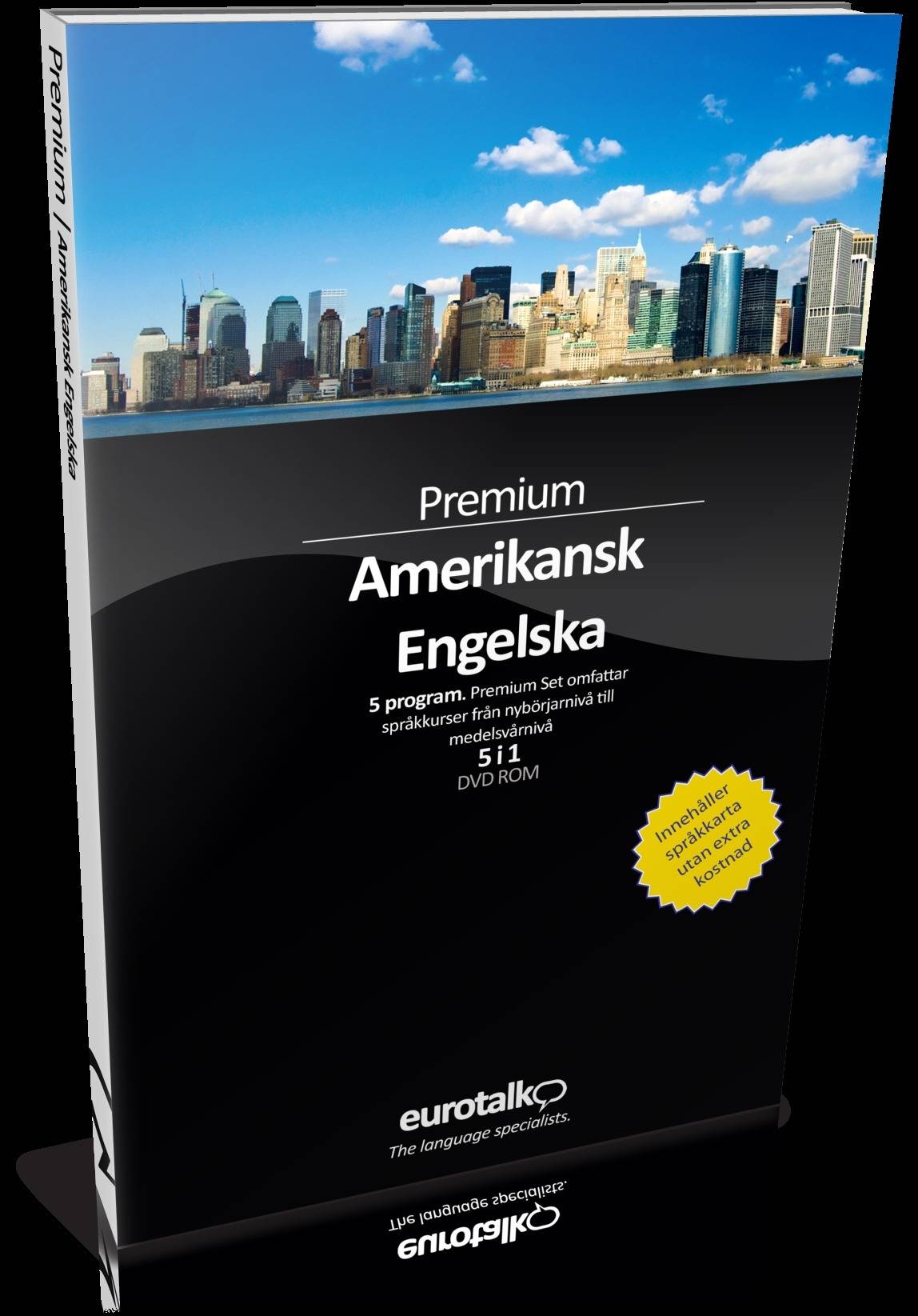 Premium Set Amerikansk engelska