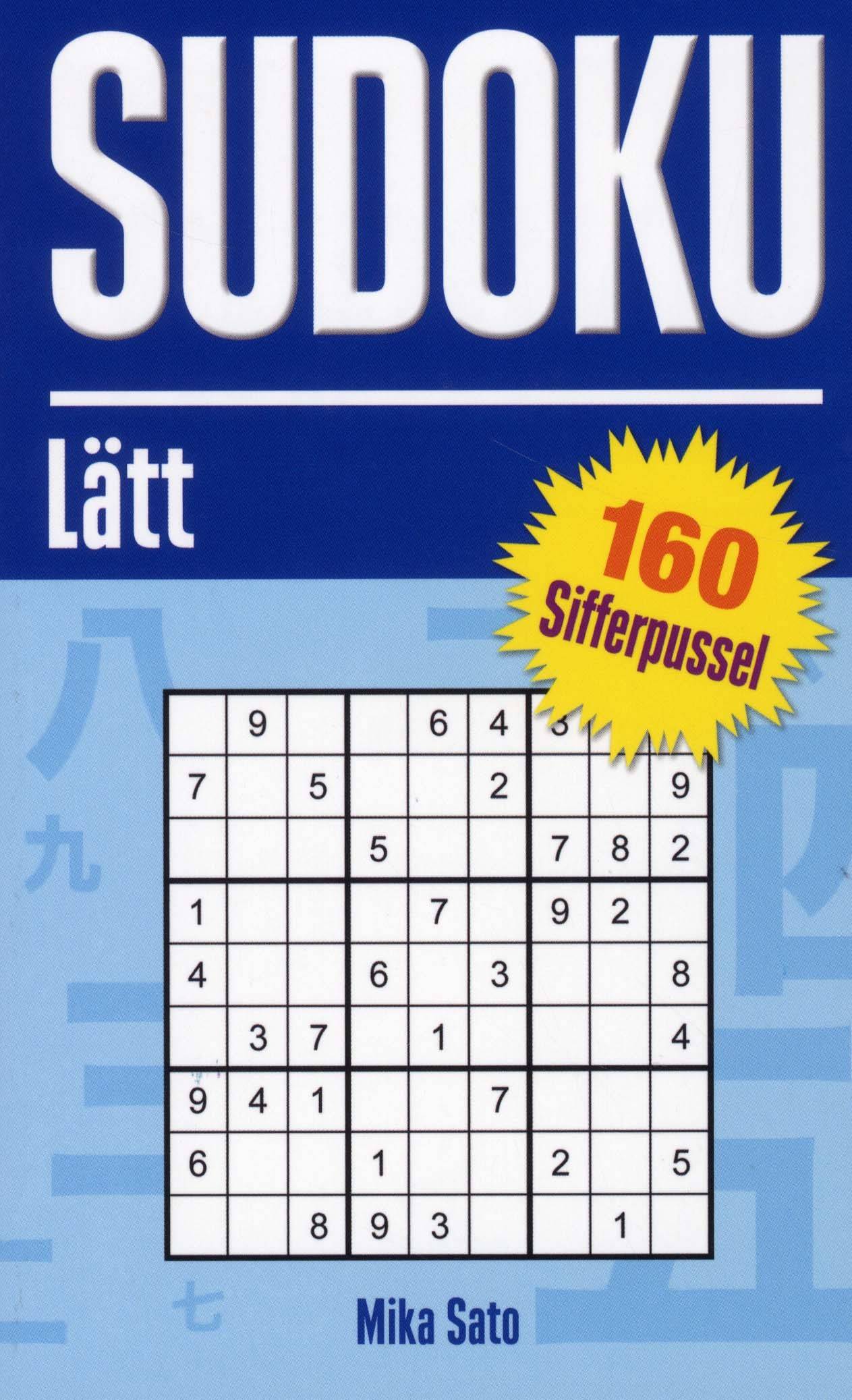 Sudoku Lätt - Blå