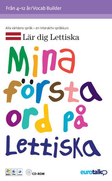 Mina första ord. Lettiska