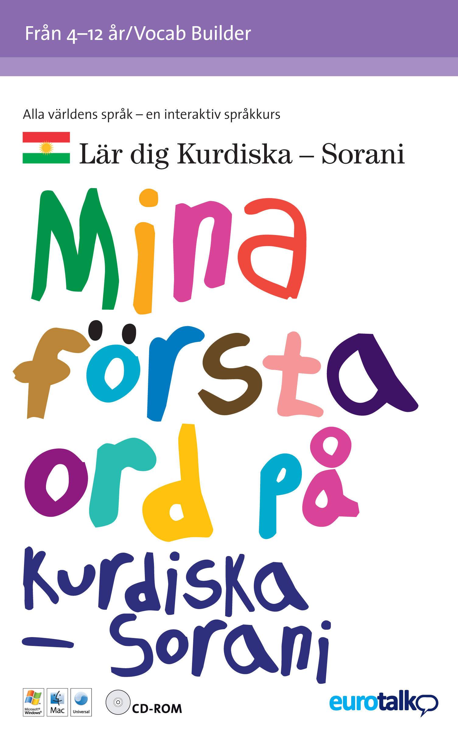 Mina första ord Kurdiska Sorani