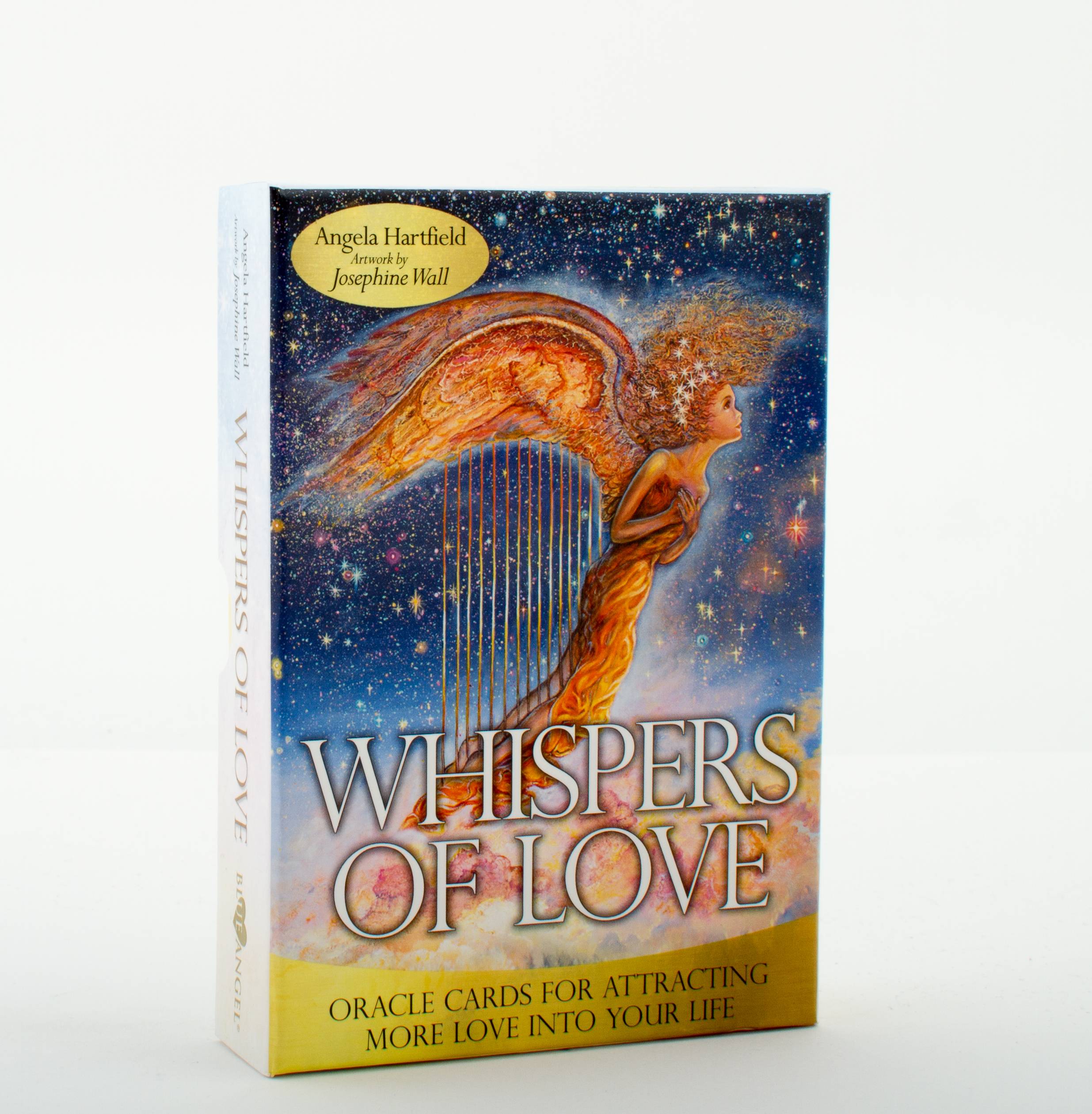 WHISPERS OF LOVE: Oracle Cards For Attracting More Love Into Your Life (deck & guidebook)