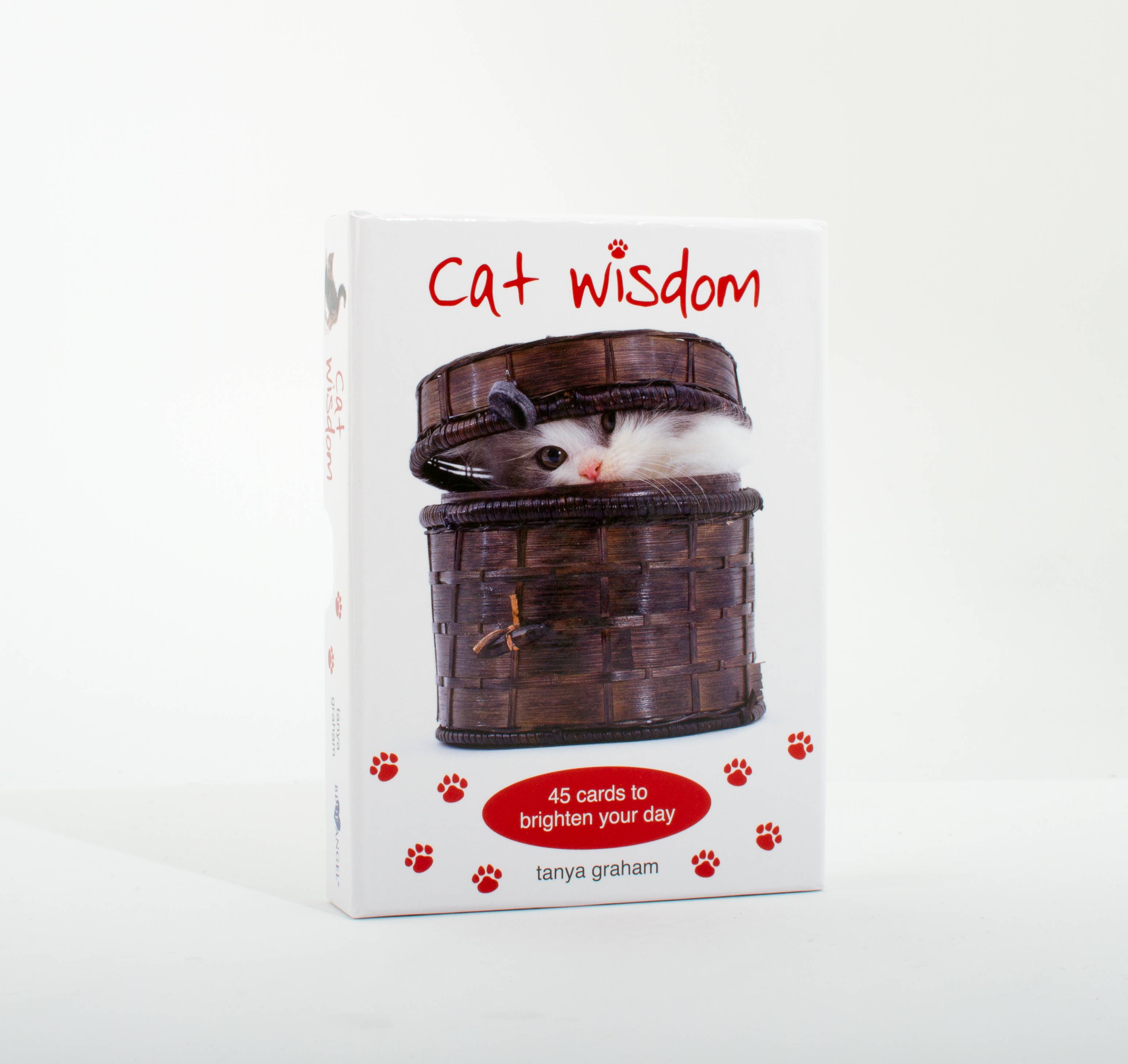 Cat Wisdom Cards New Edition : 45 Cards to Brighten Your Day