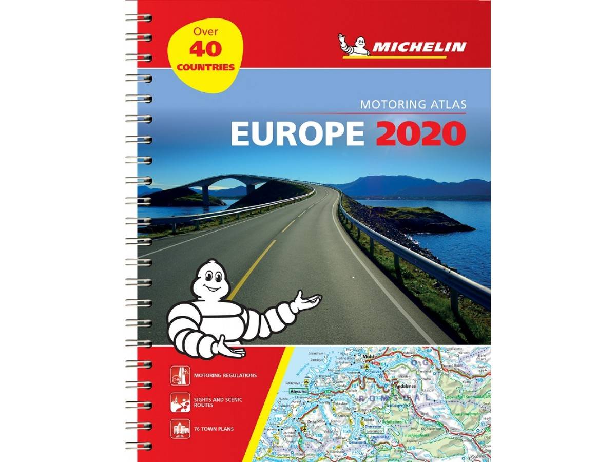 Europe 2020 - tourist and motoring atlas (a4-spiral) - tourist & motoring a