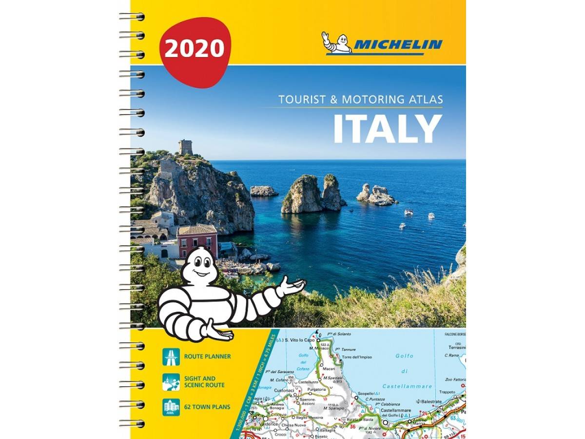 Italy - tourist and motoring atlas 2020 (a4-spiral) - tourist & motoring at