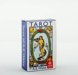 A.E. Waite Tarot Pocket Blue Edition