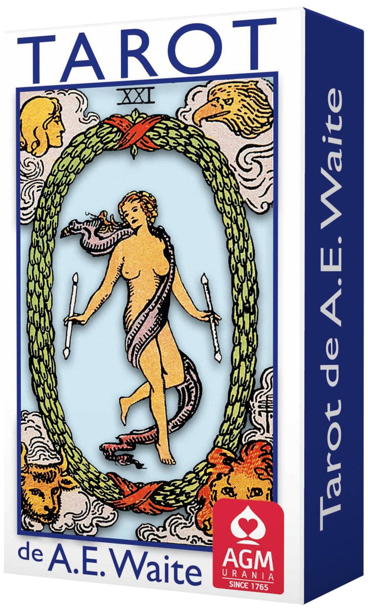 A.E. Waite Tarot Pocket Blue Edition PT