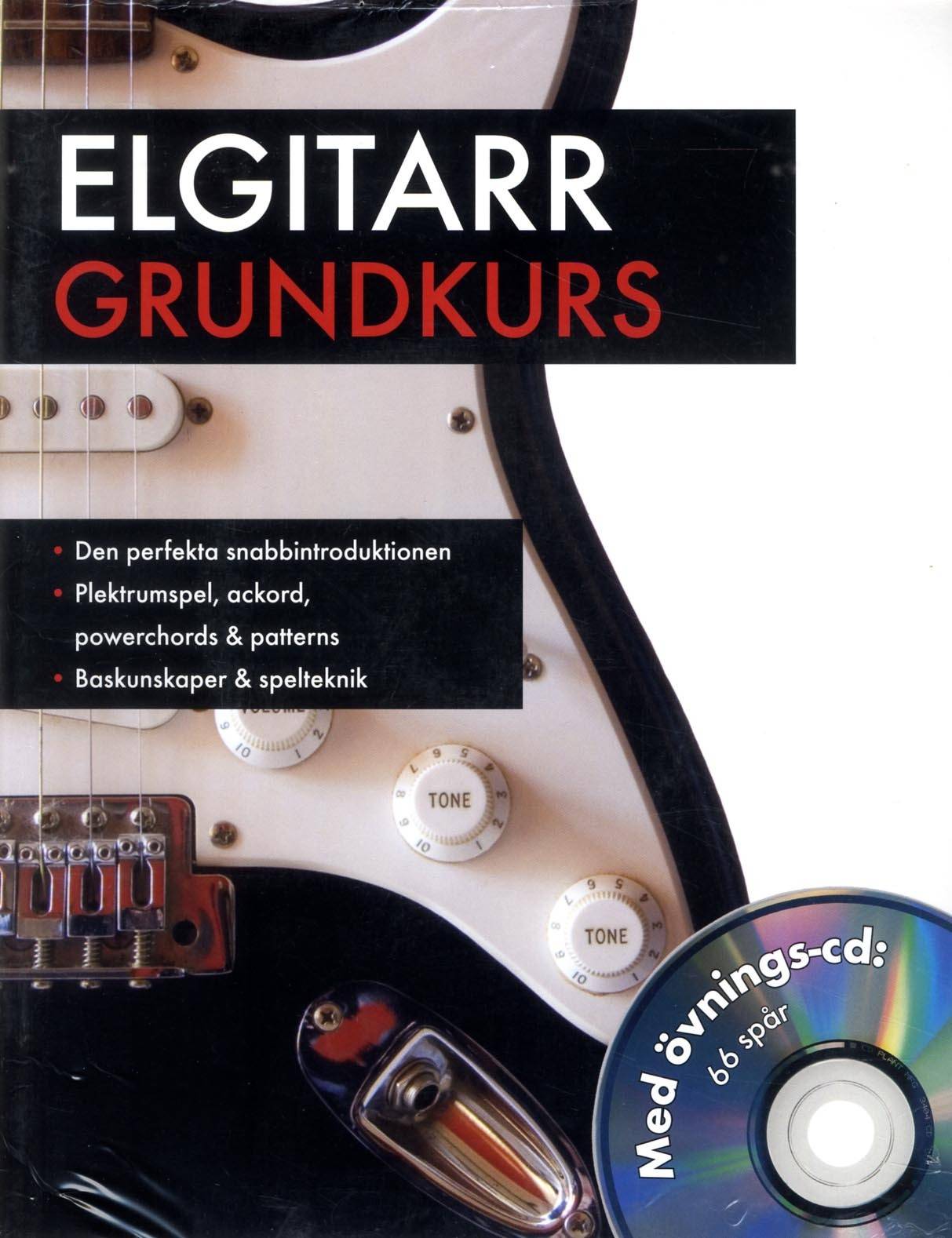 Elgitarr Grundkurs Med övnings-cd