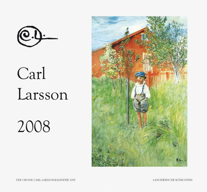 Carl Larsson - kalender 2008 (42x46)
