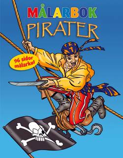 Målarbok pirater