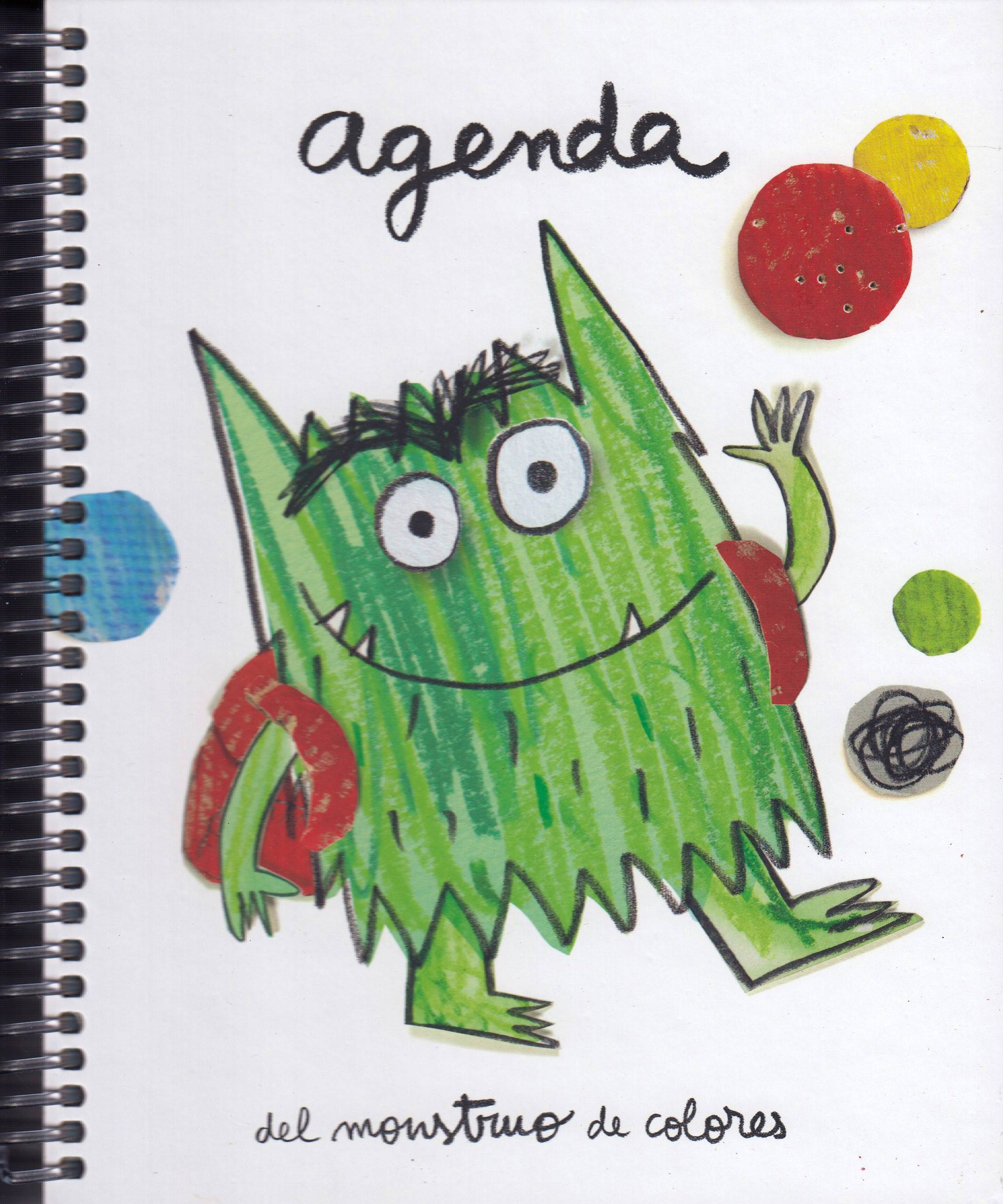 Färgmonstrets Agenda (Spanska)