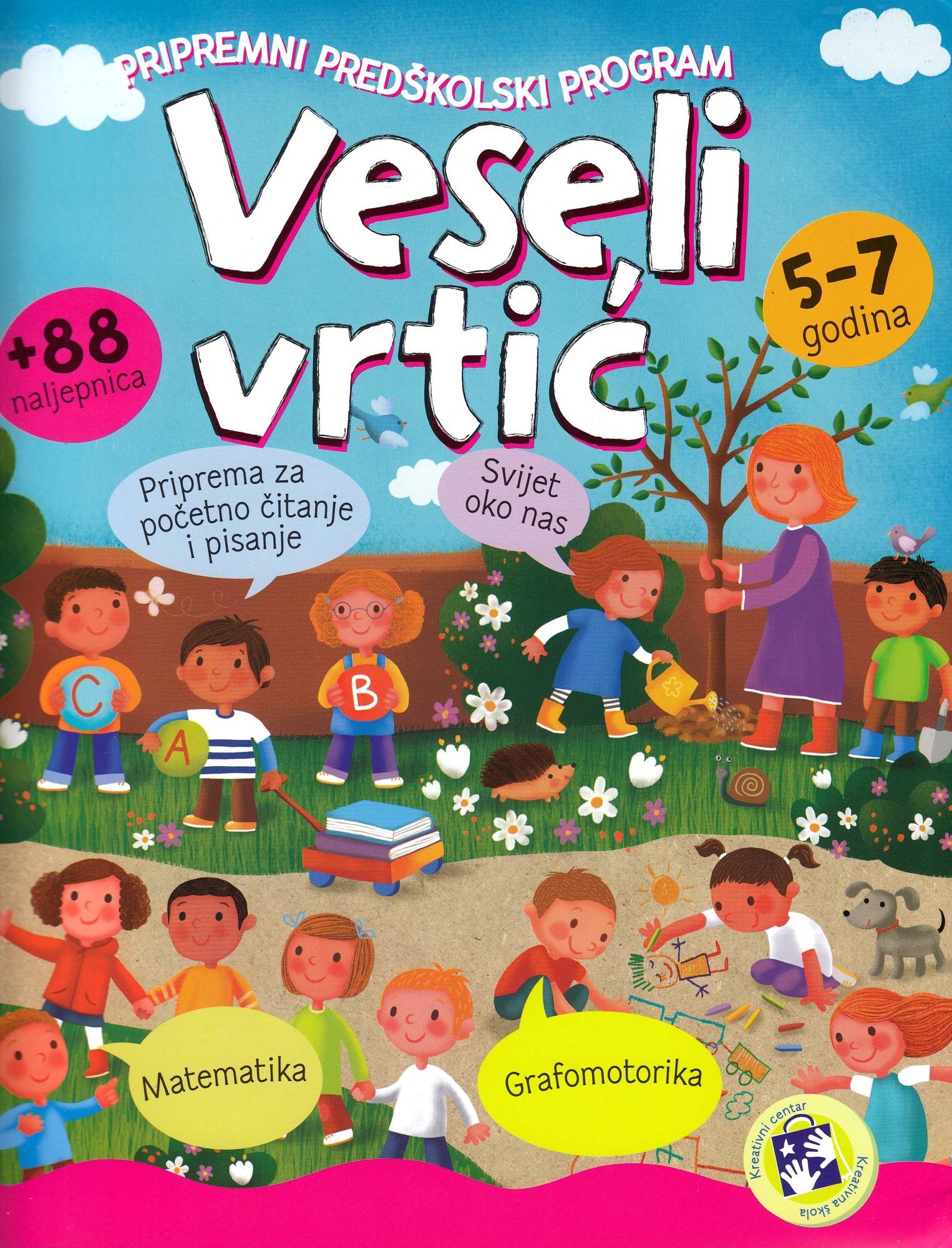 Glada förskolan: Bosniska för barn 5-7 år, latin (Bosniska)