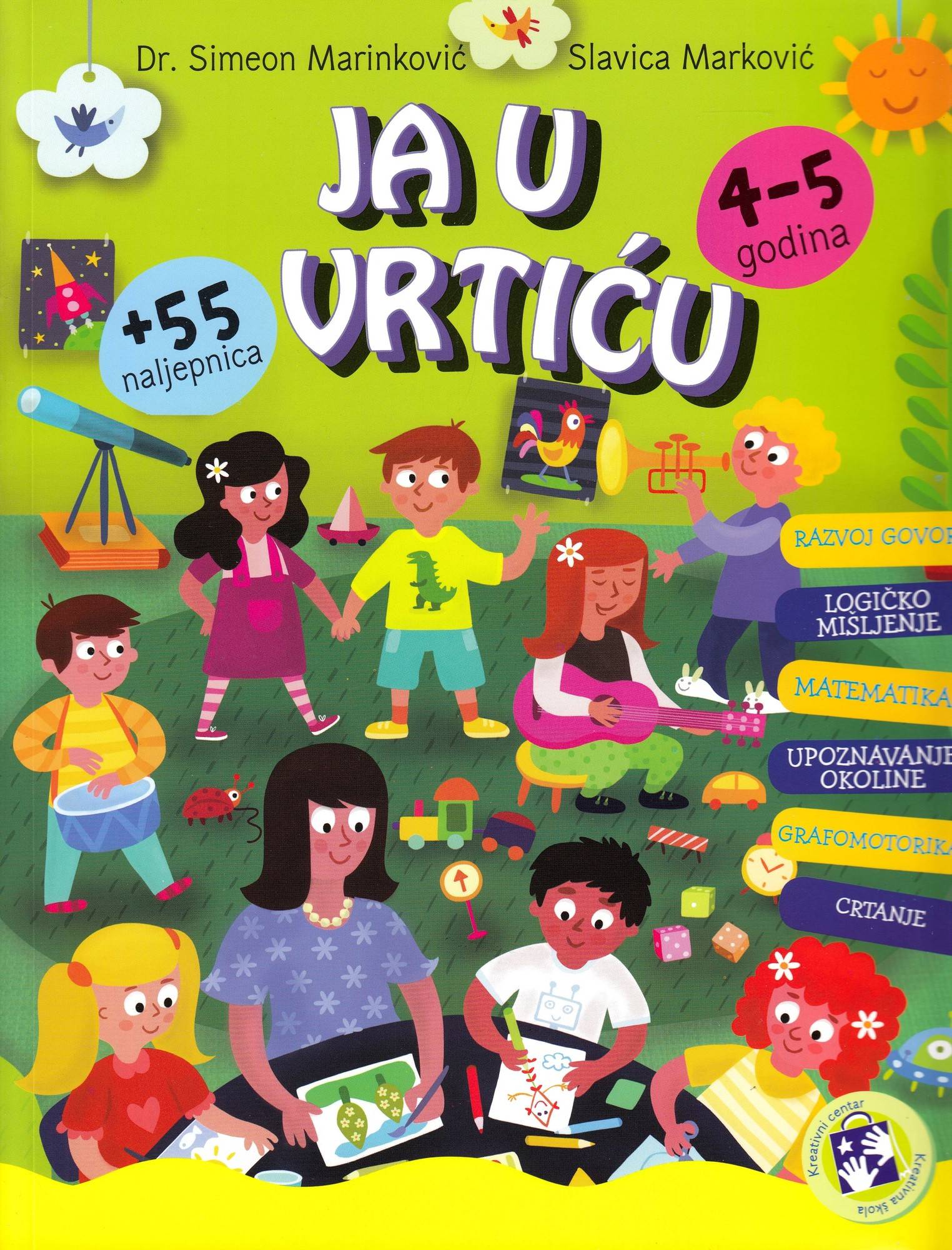 Jag går i förskolan: Bosniska för barn 4-5 år (Bosniska)