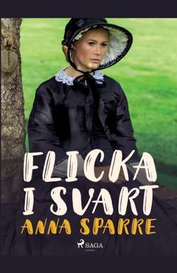 Flicka i svart