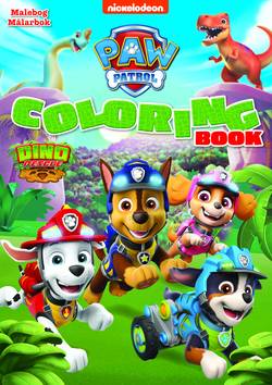 Paw Patrol Dino Coloring Book