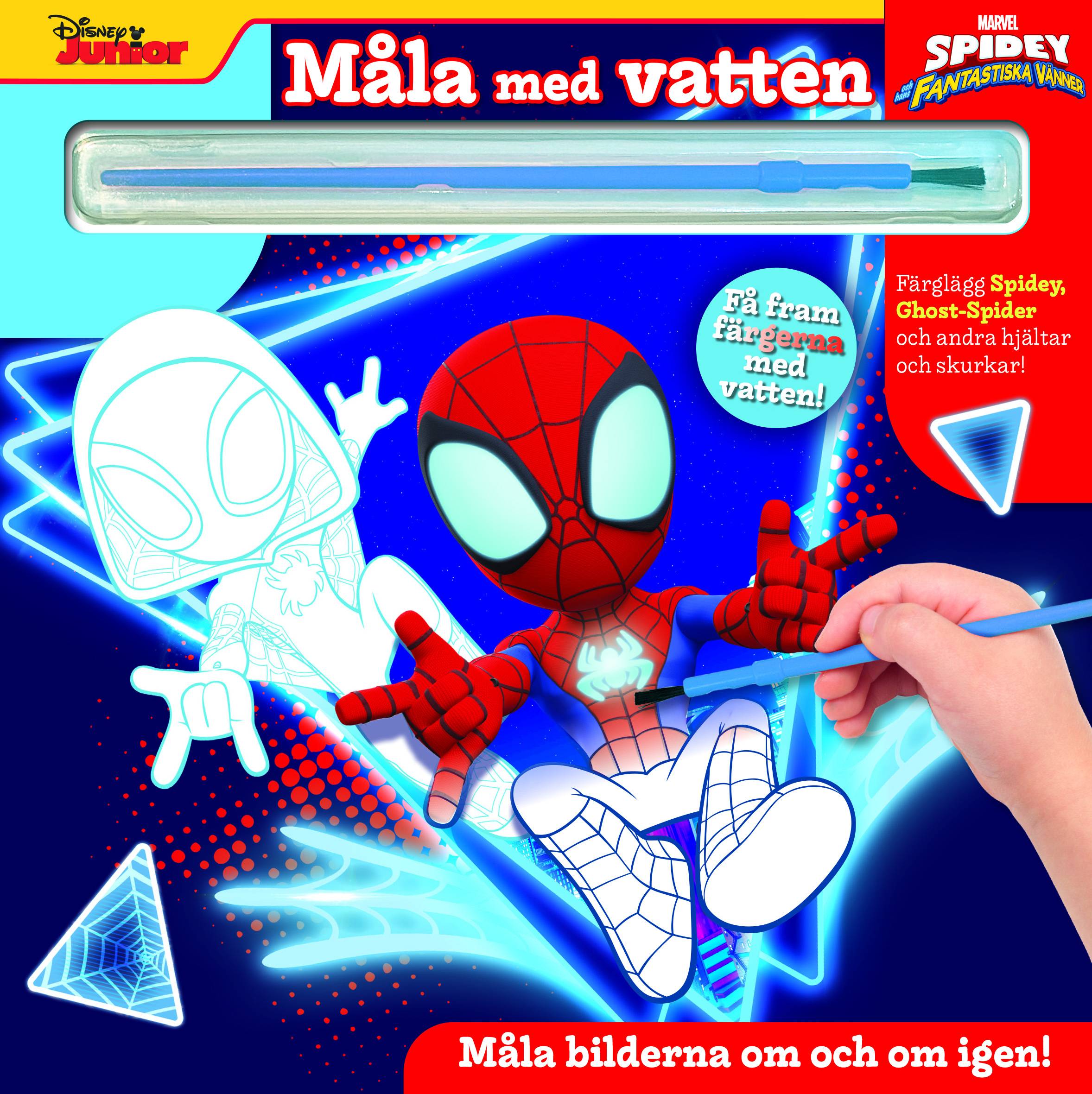 Måla med vatten : Spidey