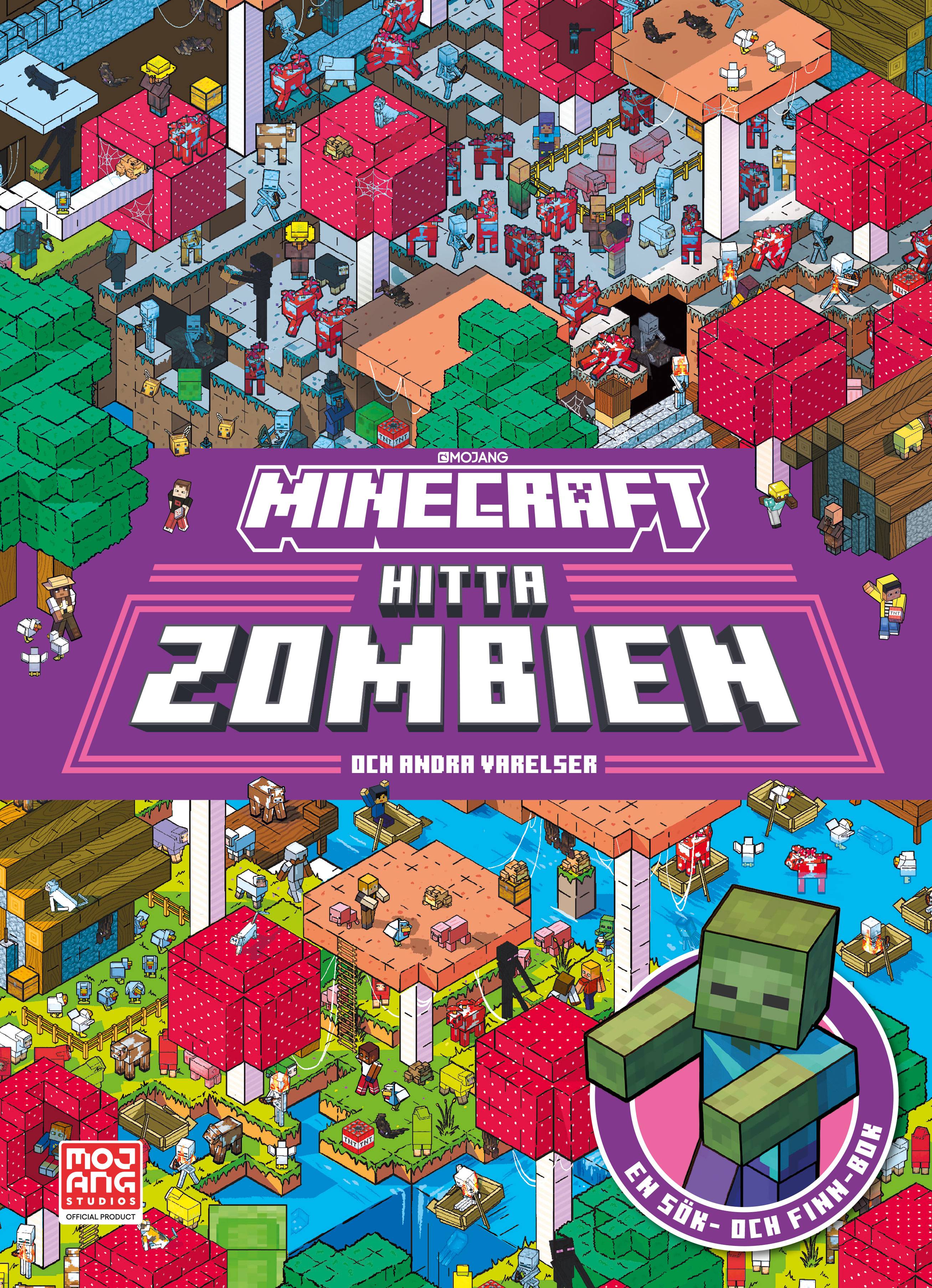 Minecraft. Hitta zombien och andra varelser - en sök och finn bok