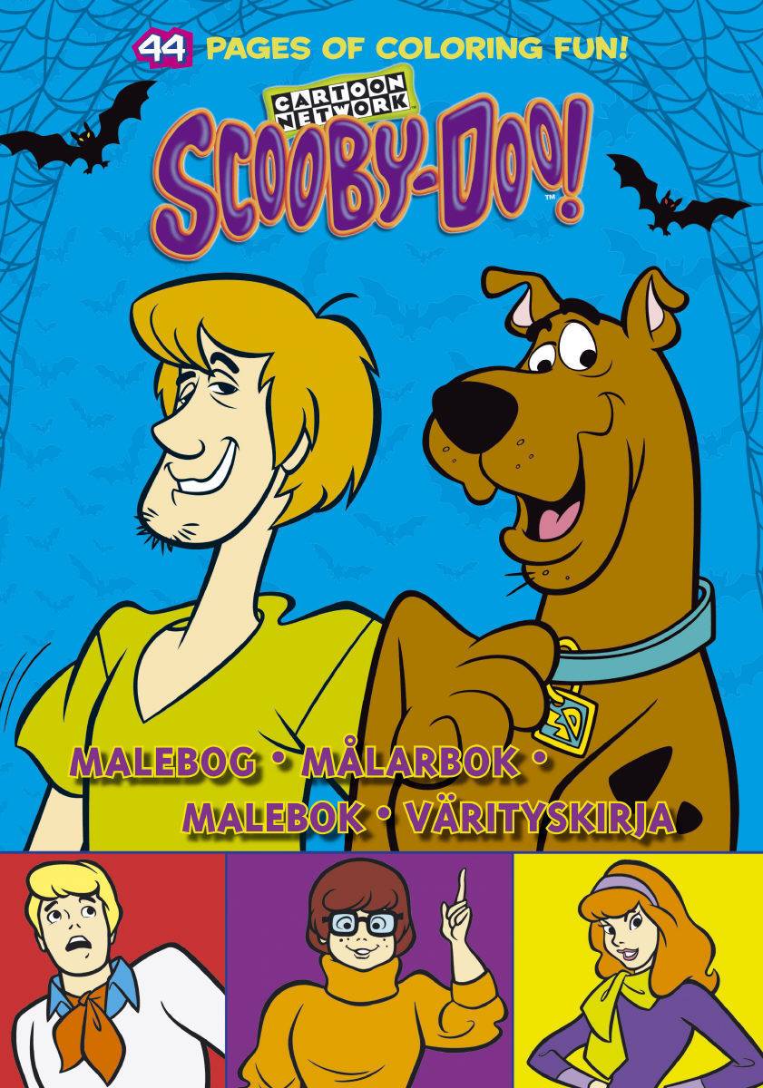 Scooby-Doo - Målarbok