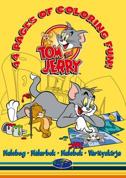 Tom & Jerry - Målarbok