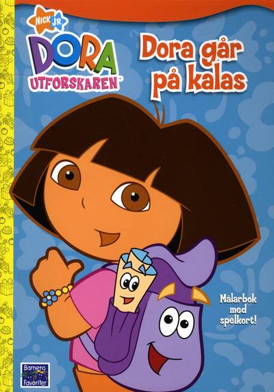 Dora utforskaren - Målarbok
